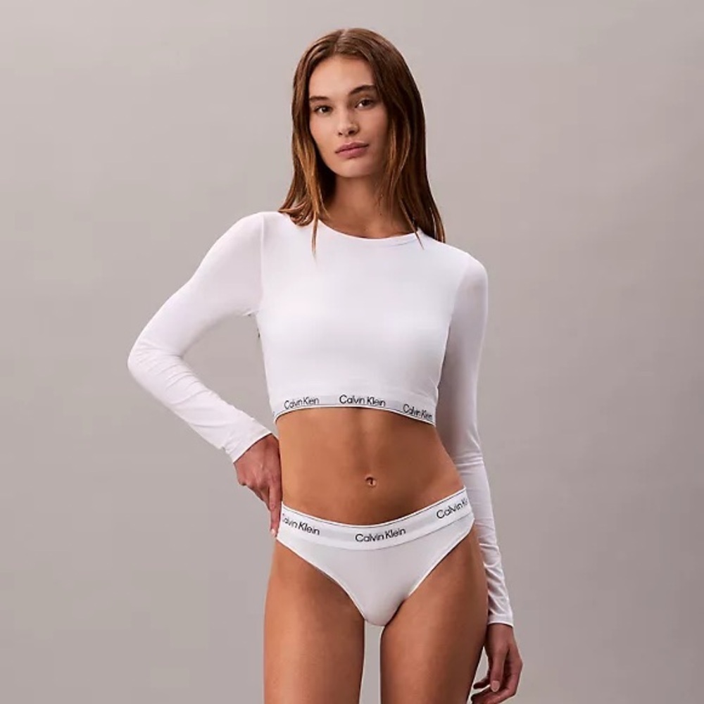 Calvin Klein Women's White Panty Set